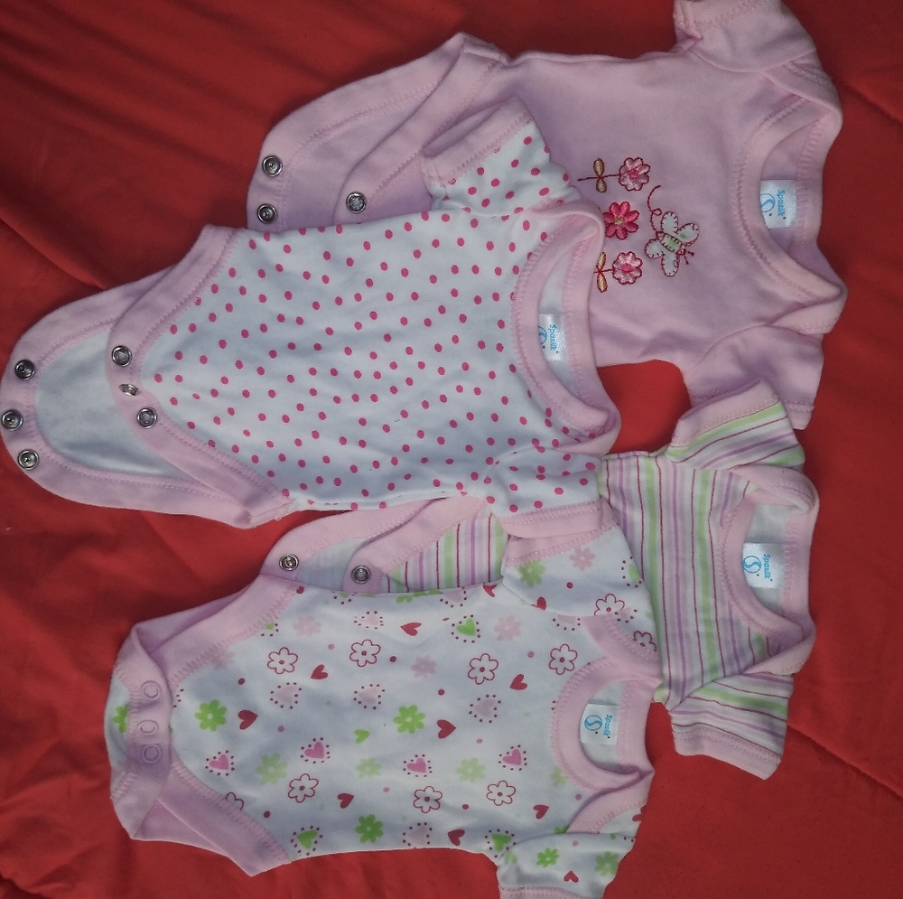 Preemie onesies